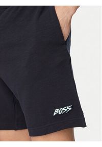 BOSS Szorty sportowe Surf 50559260 Granatowy Regular Fit. Kolor: niebieski. Materiał: bawełna. Styl: sportowy #3