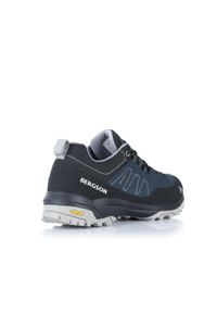 Bergson - Buty trekkingowe męskie KIBO LOW STX. Kolor: pomarańczowy, szary, wielokolorowy. Sport: turystyka piesza