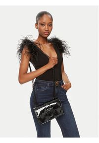 Pinko Torebka Love One Mini Cl PE 24 PLTT 100059 A1JD Czarny. Kolor: czarny. Materiał: skórzane, lakierowane #4