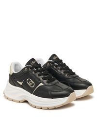 Liu Jo Sneakersy Eva 02 BA5065 P0102 Czarny. Kolor: czarny. Materiał: skóra #5