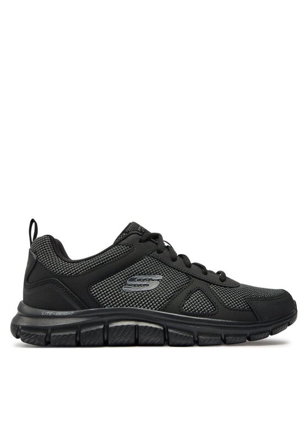 skechers - Skechers Sneakersy Bucolo 52630/BBK Czarny. Kolor: czarny. Materiał: materiał