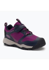 keen - Buty trekkingowe dziecięce KEEN Wanduro Low WP. Kolor: fioletowy