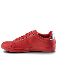 Big-Star - Sneakersy BIG STAR DD274585 Czerwony. Okazja: na co dzień. Zapięcie: sznurówki. Kolor: czerwony. Materiał: skóra ekologiczna, jeans, materiał. Szerokość cholewki: normalna. Styl: sportowy, casual, klasyczny #2