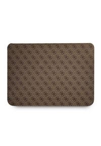 Guess Sleeve GUCS13G4GFBR 4G Big Logo 13'' brown. Materiał: skóra ekologiczna, materiał. Styl: elegancki