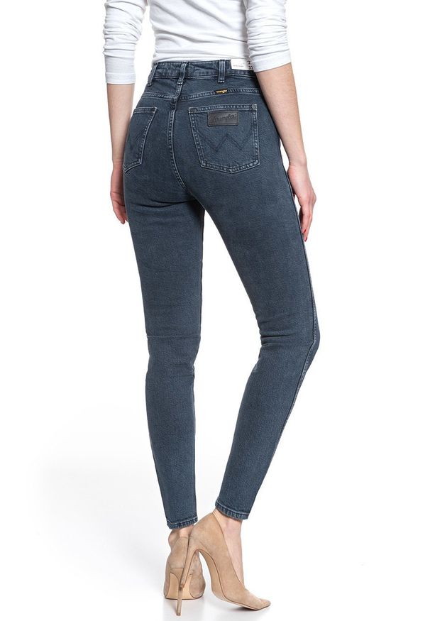 Wrangler - WRANGLER RETRO SKINNY MIDNIGHT STONE W253WB19X 112128004. Styl: retro