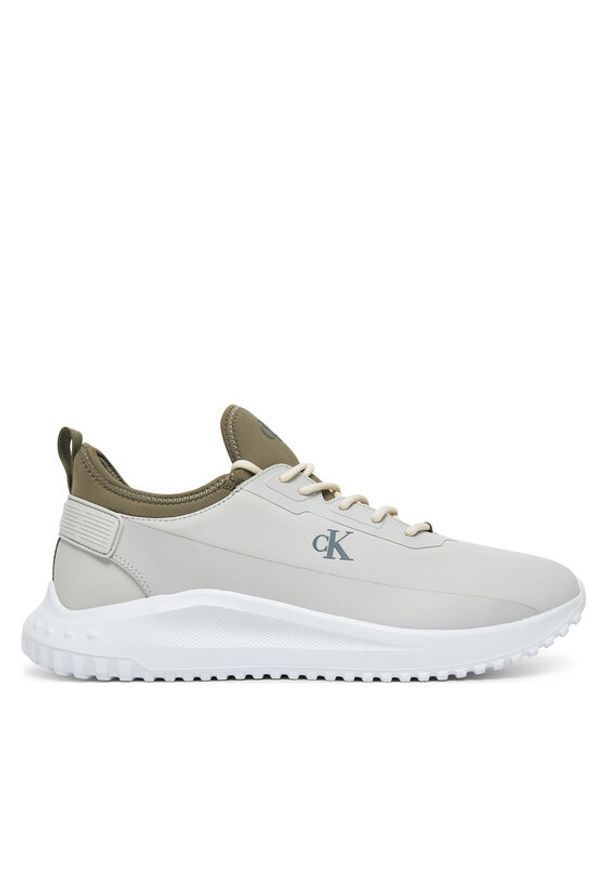 Calvin Klein Jeans Sneakersy Eva Runner Tech Ripstop YM0YM01203 Szary. Kolor: szary. Materiał: materiał