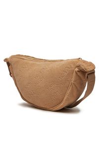 Karl Kani Saszetka nerka Signature Frottee Shoulder Bag 4101056 Beżowy. Kolor: beżowy. Materiał: materiał #4