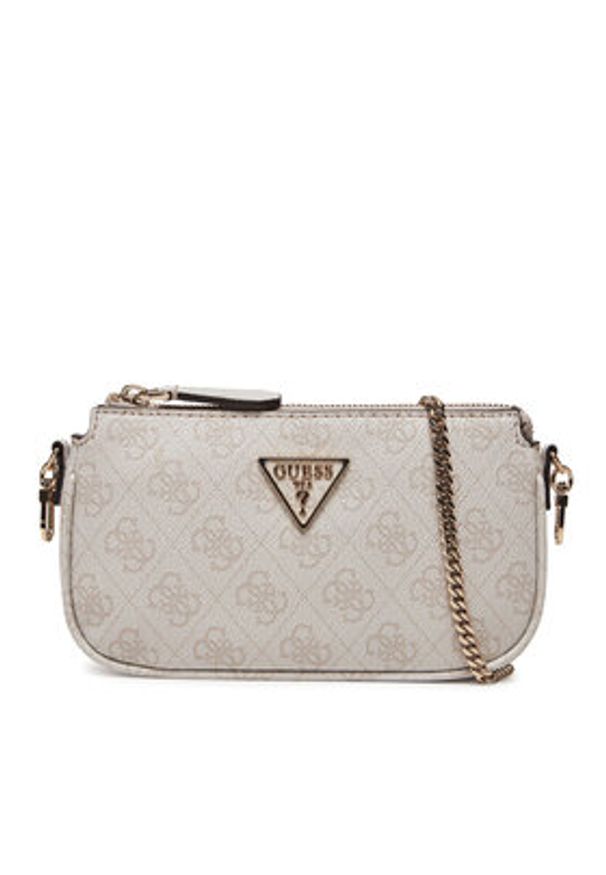 Guess Torebka HWBG7879710 Écru. Materiał: skórzane
