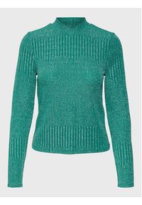 Vero Moda Sweter Karita 10276592 Zielony Regular Fit. Kolor: zielony. Materiał: syntetyk #2