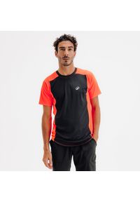 KUIKMA - Koszulka do padla męska Kuikma Dry. Kolor: czarny, różowy, pomarańczowy, wielokolorowy. Materiał: tkanina, poliester, elastan, materiał #1