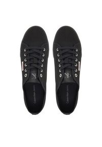 Calvin Klein Jeans Tenisówki Ess Vulc Low Mg Cv YM0YM01301 Czarny. Kolor: czarny. Materiał: materiał #6