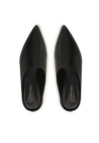 Calvin Klein Klapki Wrap Bress Mule HW0HW01614 Czarny. Kolor: czarny. Materiał: skóra #4