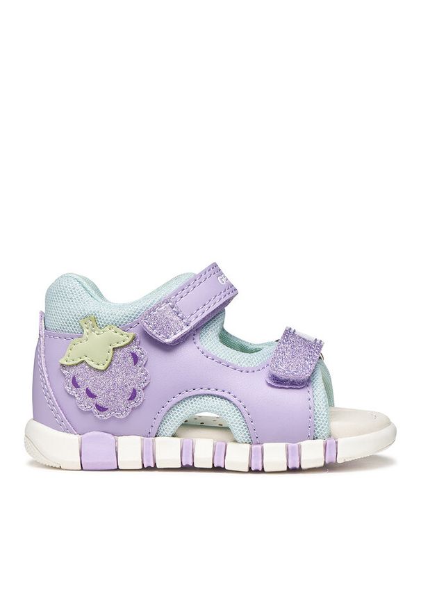 Sandały Geox. Kolor: fioletowy