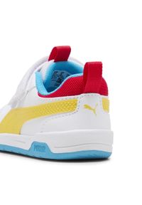 Tenisówki Puma Model Multiflex 2 Color V I Kolor Biały. Kolor: biały, wielokolorowy, żółty. Materiał: syntetyk, tkanina. Sport: turystyka piesza