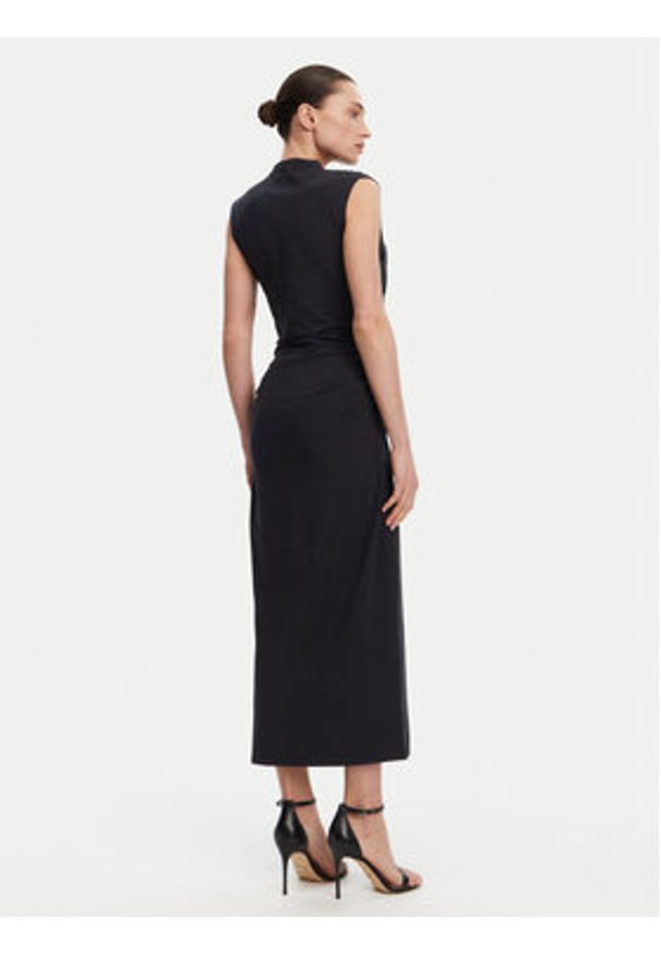 French Connection Sukienka codzienna 71YAV Granatowy Bodycon Fit. Okazja: na co dzień. Kolor: niebieski. Materiał: bawełna. Typ sukienki: proste, bodycon. Styl: casual