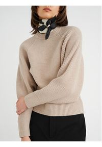 InWear Sweter Jaxy 30107519 Beżowy Feminine Fit. Kolor: beżowy. Materiał: bawełna #3
