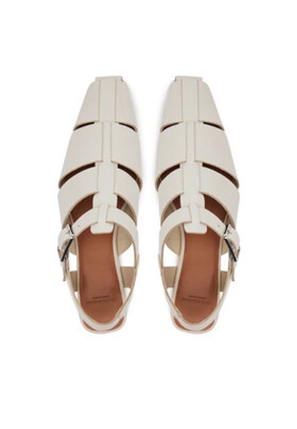 Vagabond Shoemakers Sandały Wioletta 5501-101-02 Écru. Materiał: skóra