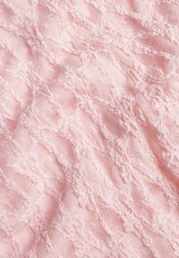 Born2be - Różowy Koronkowy Komplet Top Wiązany na Szyi i Spódnica Corinatea. Kolor: różowy. Materiał: koronka #2