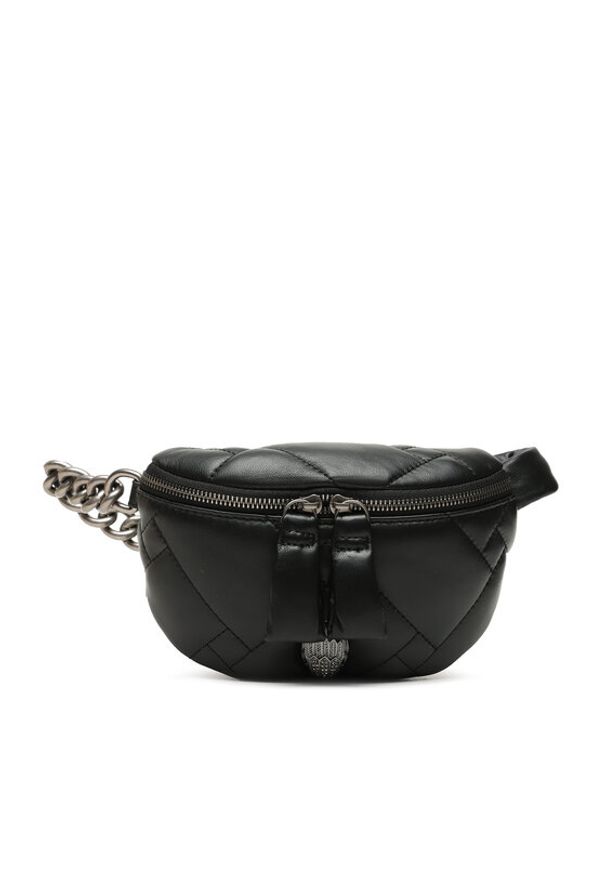 Kurt Geiger Saszetka nerka 690-Sm Kensington S Beltbag 9968500109 Czarny. Kolor: czarny. Materiał: skóra