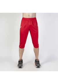 Spodnie do piłki nożnej męskie Joma Championship III Vela 3/4. Kolor: czerwony. Sport: piłka nożna #2