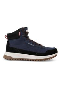 Regatta - Buty trekkingowe męskie Mayfield. Kolor: wielokolorowy, niebieski, czarny