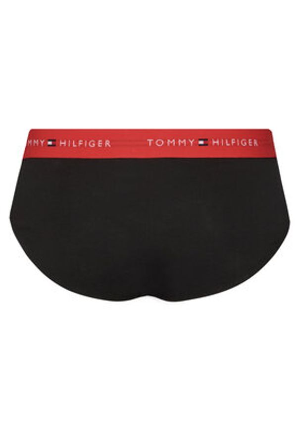 TOMMY HILFIGER - Tommy Hilfiger Komplet slipów UM0UM03876 Czarny. Kolor: czarny. Materiał: bawełna