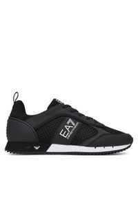 EA7 Emporio Armani Sneakersy 7X000334 AF18610 MC001 Czarny. Kolor: czarny. Materiał: skóra #1