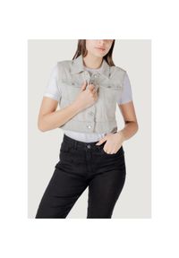 only - Kurtka Kobieta ONLY Onlbeverly Vest Tint Bleach Dnm Red Tai. Kolor: niebieski. Materiał: bawełna. Sezon: lato #1