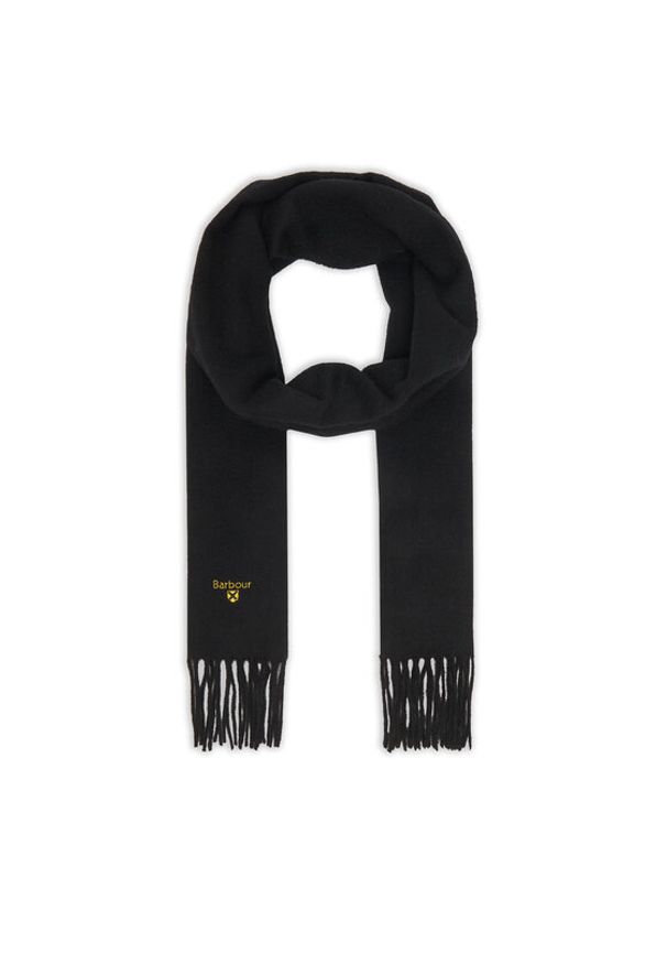 Barbour Szalik Plain USC0008 Czarny. Kolor: czarny. Materiał: wełna, materiał