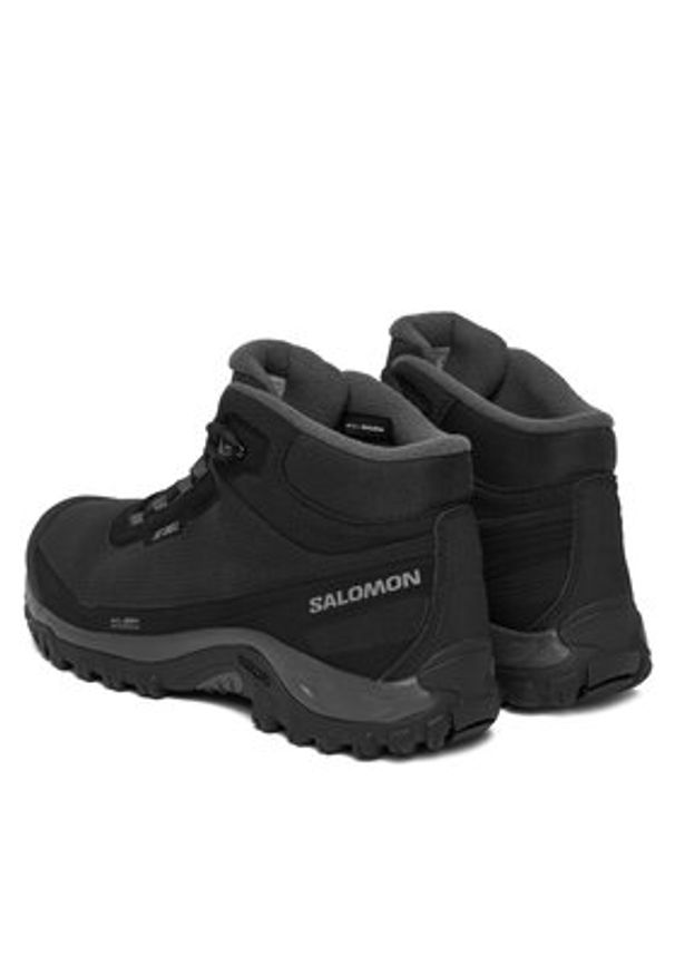 salomon - Salomon Trekkingi Shelter Waterproof L47854200 Czarny. Kolor: czarny. Materiał: materiał. Sport: turystyka piesza