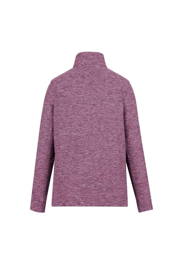 Regatta - Polarowy Top Damski Krótki Suwak Sweetheart. Kolor: czerwony. Materiał: polar. Długość: krótkie. Sezon: zima. Styl: sportowy. Sport: turystyka piesza