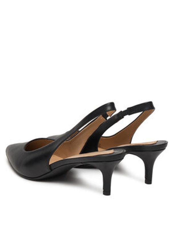 Lauren Ralph Lauren - LAUREN RALPH LAUREN Czółenka Lolah 802P09033001 Czarny. Kolor: czarny. Materiał: skóra