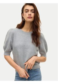 Vero Moda Sweter Doffy 10278313 Szary Regular Fit. Kolor: szary. Materiał: syntetyk #3