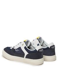 Pepe Jeans Sneakersy Kenton Master Mesh PMS30905 Granatowy. Kolor: niebieski. Materiał: materiał #7