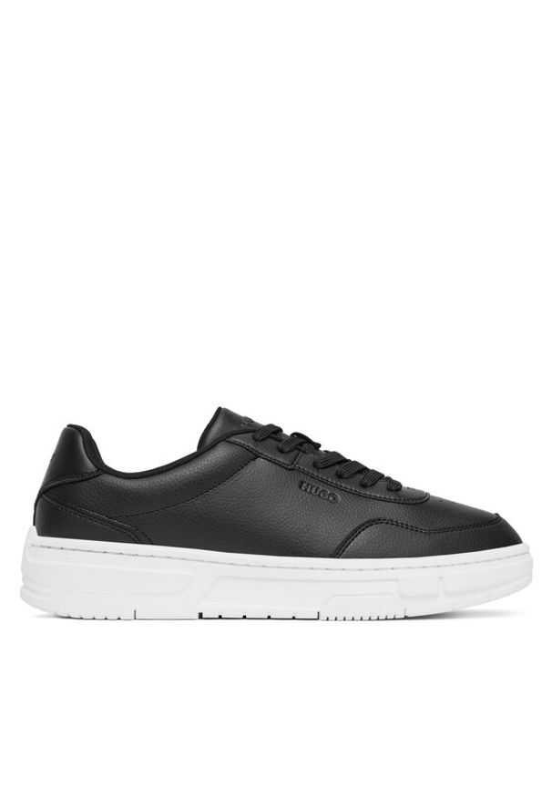 Hugo - HUGO Sneakersy Yarrow 50548507 Czarny. Kolor: czarny. Materiał: skóra