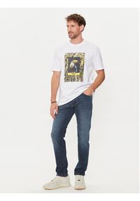 BOSS - Boss T-Shirt Te_Tucan 50516012 Biały Regular Fit. Kolor: biały. Materiał: bawełna