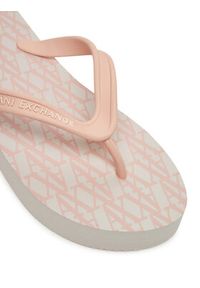 Armani Exchange Japonki XDQ010 XV700 U609 Różowy. Kolor: różowy. Materiał: syntetyk #4