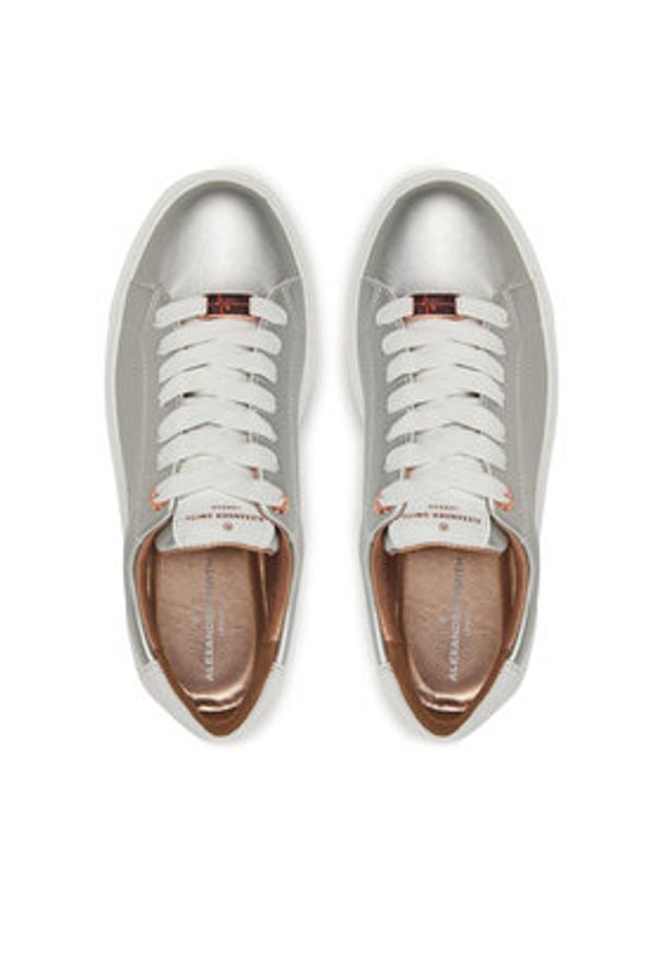 Alexander Smith Sneakersy London ALBBLDW Srebrny. Kolor: srebrny. Materiał: skóra