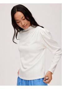 Selected Femme Bluzka Fenja 16088133 Biały Regular Fit. Kolor: biały. Materiał: syntetyk #5