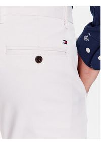 TOMMY HILFIGER - Tommy Hilfiger Chinosy Bleecker MW0MW26619 Écru Slim Fit. Materiał: bawełna #3