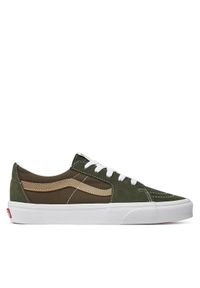 Vans Tenisówki Sk8-Low VN0009QR50K1 Zielony. Kolor: zielony. Materiał: zamsz, skóra