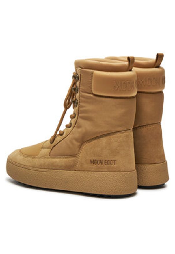 Moon Boot Śniegowce Ltrack Combat 80D2450200 Brązowy. Kolor: brązowy. Materiał: zamsz, skóra