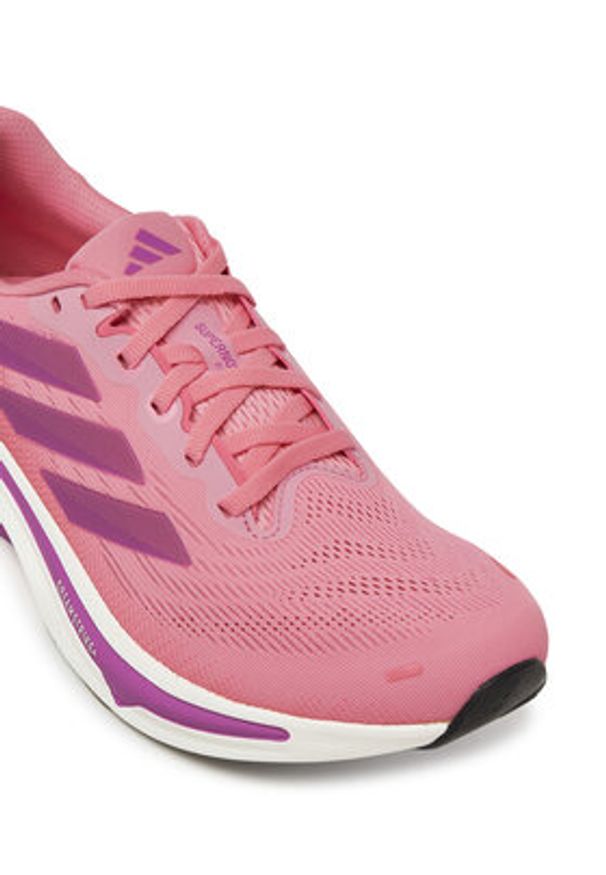 Adidas - adidas Buty do biegania Supernova Rise 2 W JR5847 Różowy. Kolor: różowy. Materiał: materiał