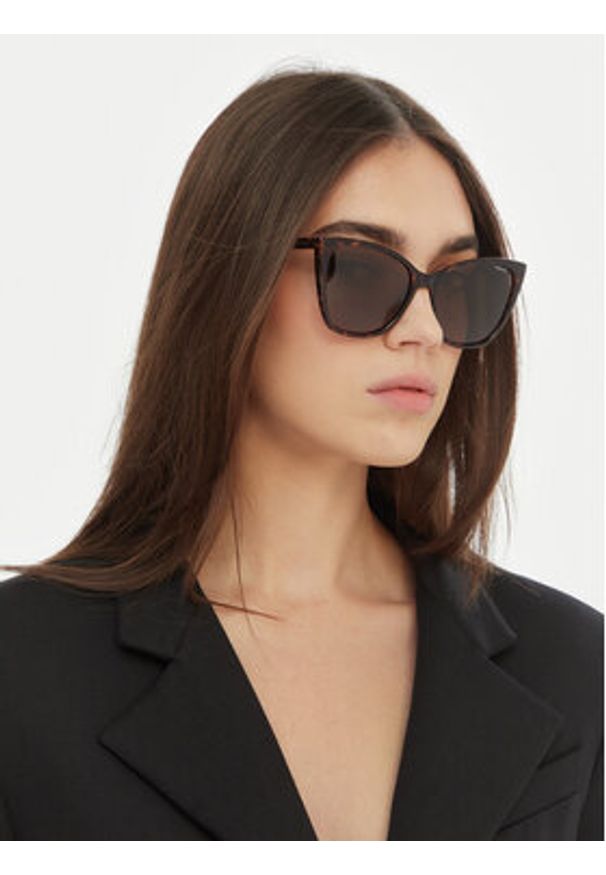 POLAROID - Polaroid Okulary przeciwsłoneczne C PLD 4181/S Brązowy. Kolor: brązowy