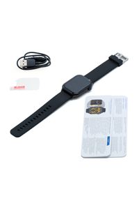 KIANO - Kiano Watch Go Czarny. Rodzaj zegarka: smartwatch. Kolor: czarny. Materiał: materiał. Styl: sportowy, casual, elegancki, klasyczny #4