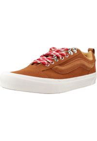 Tenisówki Vans Model Knu Skool Knu Vintage Kolor Brązowy. Kolor: brązowy. Materiał: tkanina. Styl: vintage