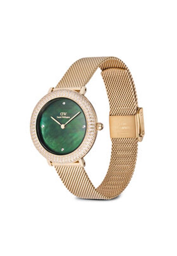 Daniel Wellington Zegarek Crystalline Bezel 3 DW00100824 Złoty. Kolor: złoty