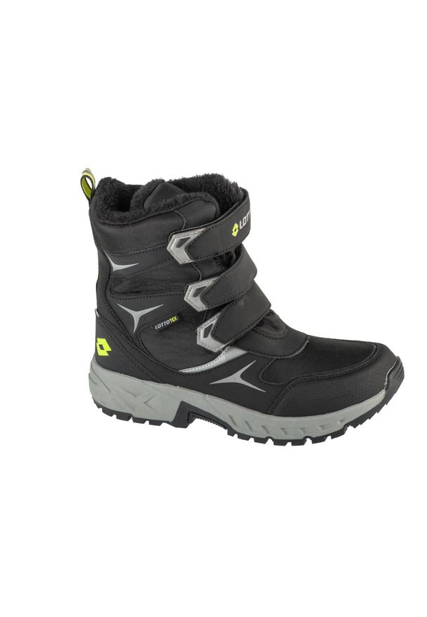 LOTTO - Buty zimowe chłopięce, Pinecreek Tex T. Kolor: czarny. Sezon: zima