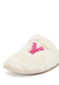 DeeZee Kapcie DKSP23112606 Écru. Kolor: kremowy. Materiał: materiał #7