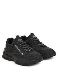 Versace Jeans Couture Sneakersy 79YA3SI5 ZSC89 Czarny. Kolor: czarny. Materiał: skóra #4